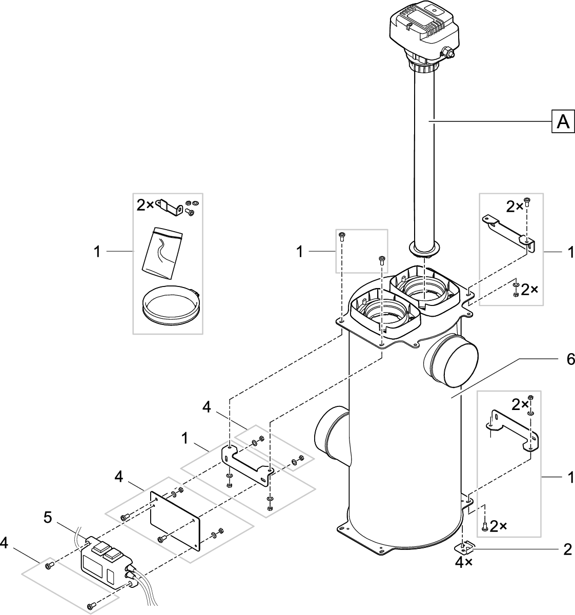 Verv. lampkop Bitron Prem. 120/180 W