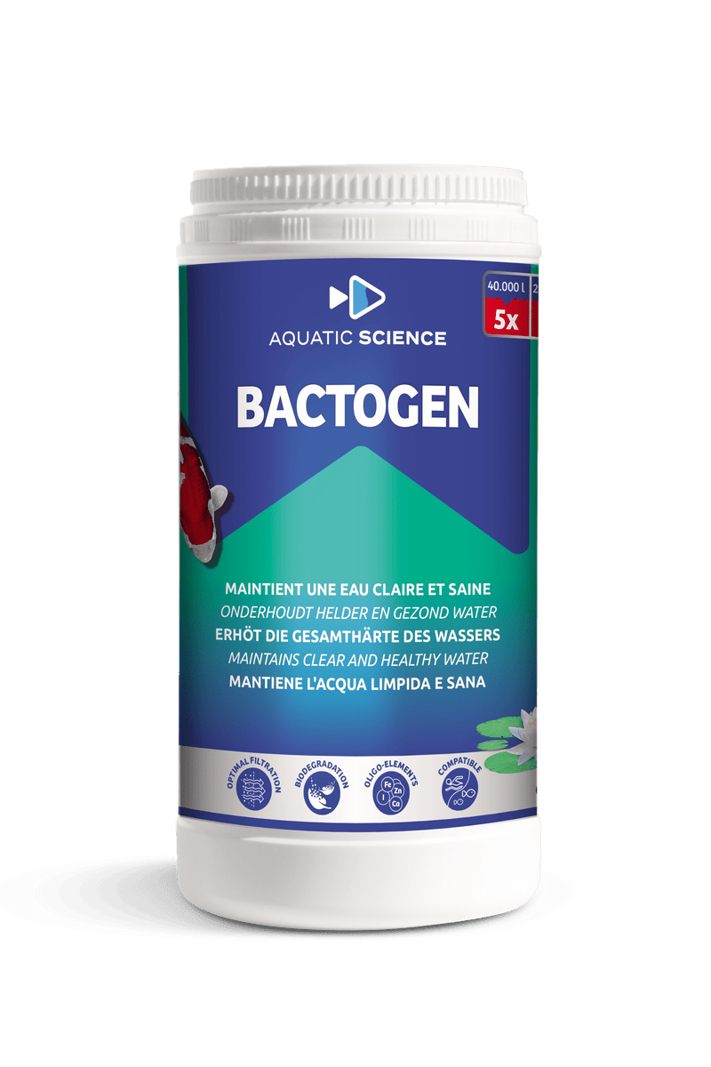 Aquatic Science Bactogen 200m³ | 5kg voor 200.000L - productfoto, detailaanzicht Onderhoudsproduct