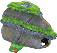 Boon Ornament Rots met Lagen en Mos 17x9cm - Aquariumdecoratie polyresin, miniatuur 2