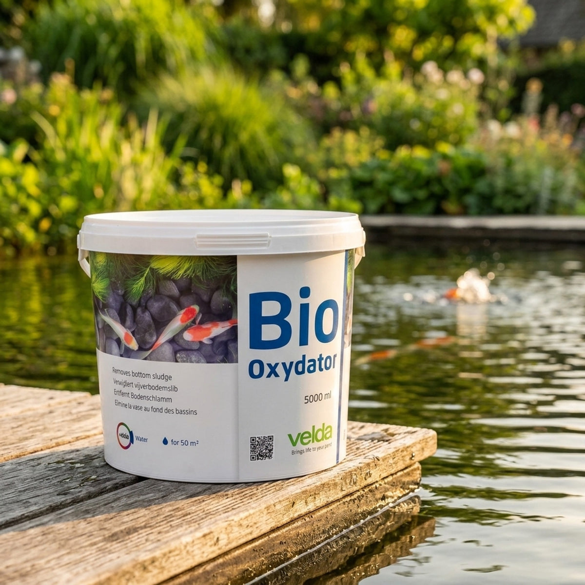 Velda Bio-Oxydator 5.000 ml - biologische slibafbraak voor 50 m2 vijverbodem