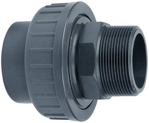 Aquaforte Koppeling Lijm x Buitendraad 63mm x 2" - productfoto