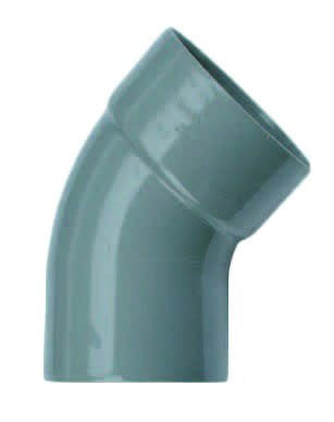 Wavin PVC Bocht 45° mof x spie 40mm - afbeelding 2