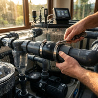 Europond Flexibele Sok 110 mm - Lijmvrije rubberkoppeling met RVS klemmen, miniatuur 3