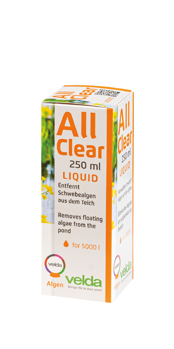 Velda Velda All Clear Liquid 250 ml | Waterverbeteraar, detailaanzicht Waterverbeteraar