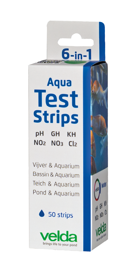 Velda Velda Aqua Test Strips 6 in 1 | Watertest, detailaanzicht Watertest