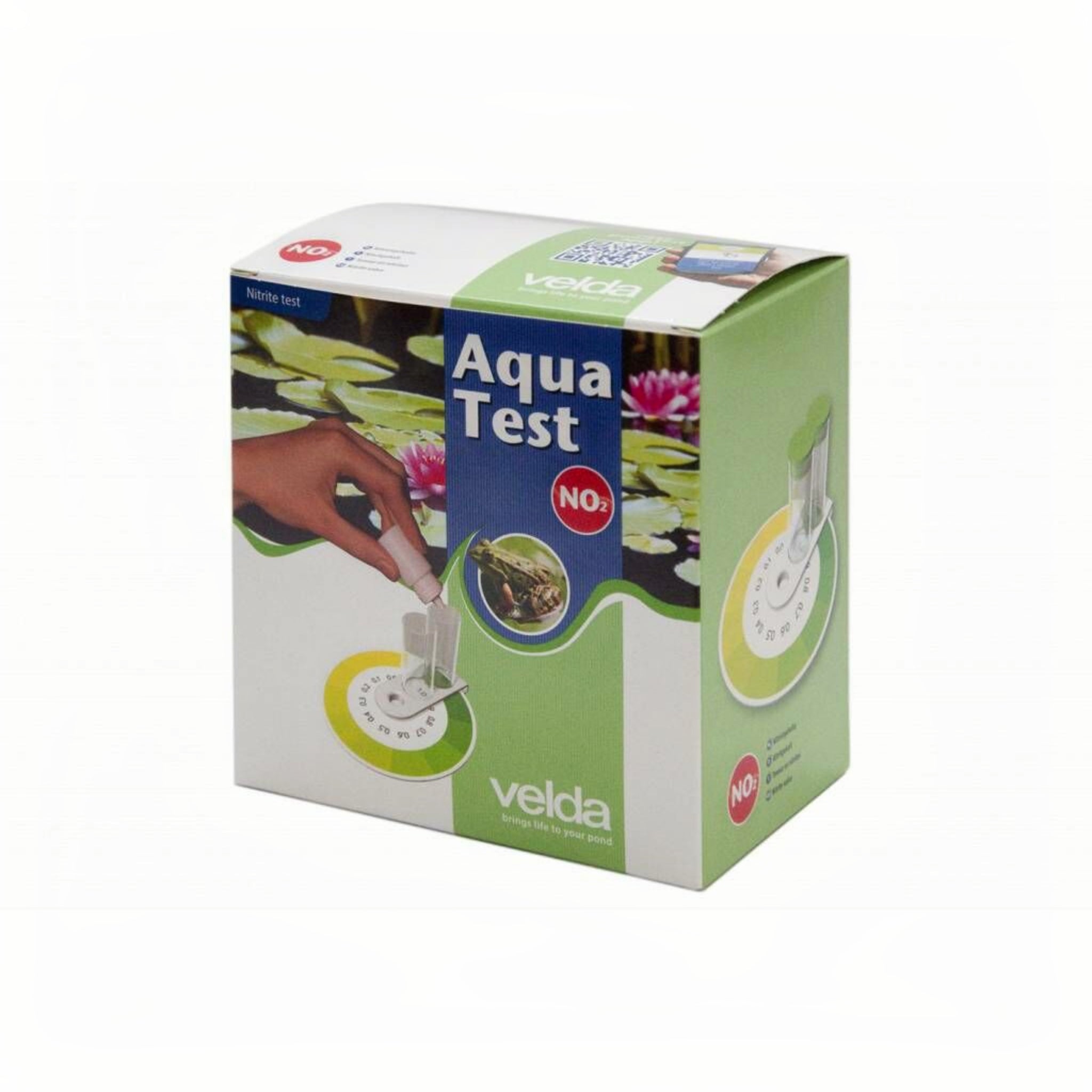 Velda Aqua Test NO2 druppeltest voor nitriet in vijverwater