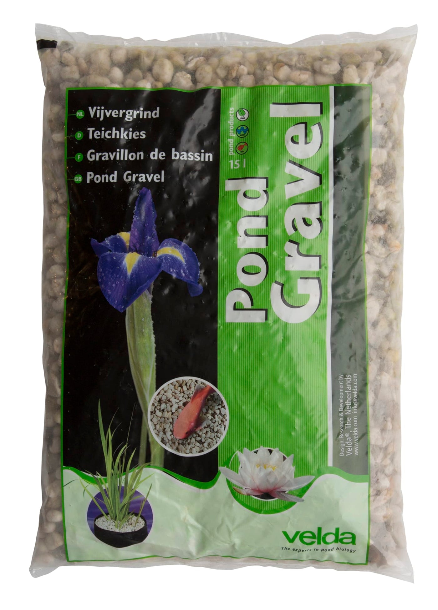 Velda Velda Pond Gravel 8/12mm 15l 15kg 50st | Onderhoudsproduct