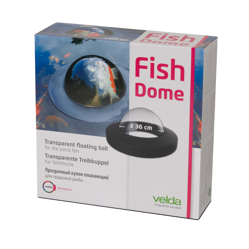 Velda Floating Fish Dome M verpakking Ø 56 x 24 cm, afbeelding 2 Vijverdecoratie