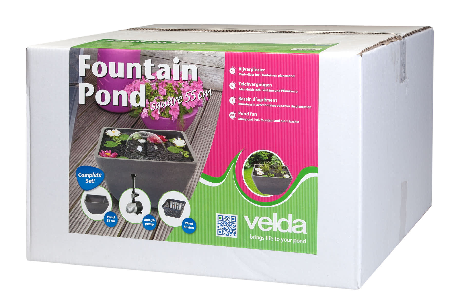 Velda Velda Fountain Pond vk 55x55x32cm | Onderhoudsproduct