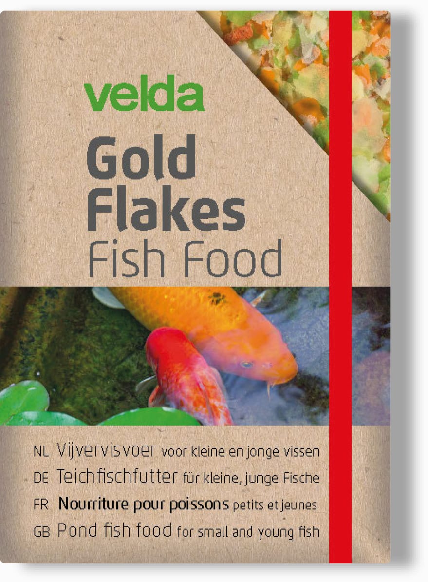 Velda Velda Gold Flakes Fish Food 3000 ml | Koivoer Basis