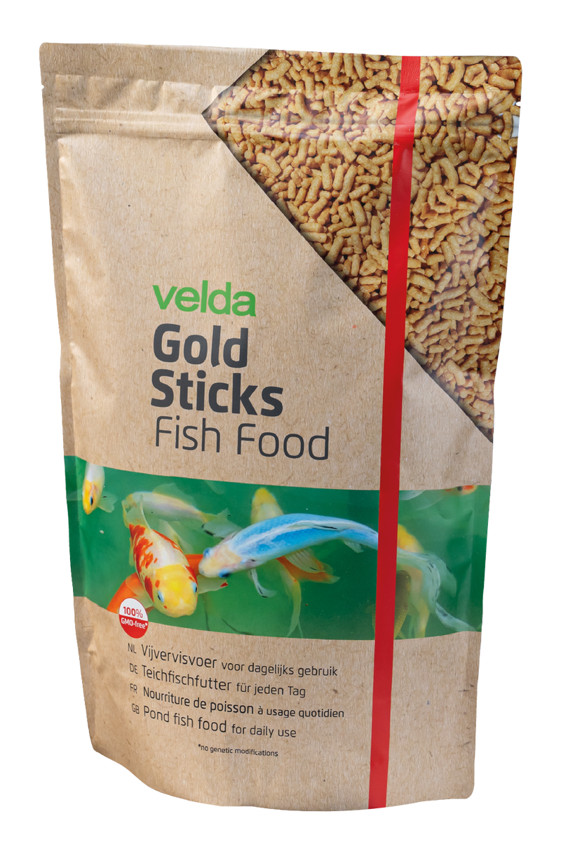 Velda Velda Gold Sticks Fish Food 3000 ml | Koivoer Basis, Koivoer Basis bij Vijvercentrum