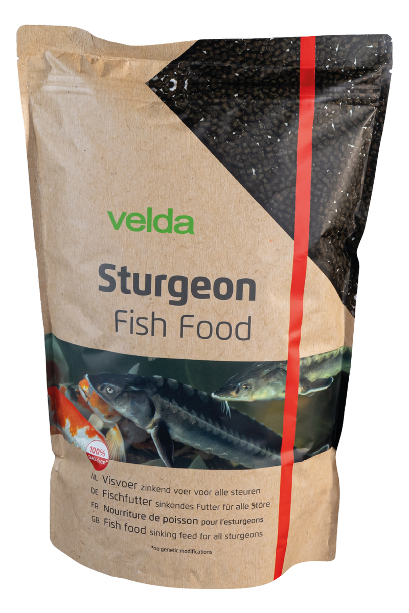 Velda Velda Sturgeon Fish Food 3000 ml | Steurvoer, detailaanzicht Steurvoer