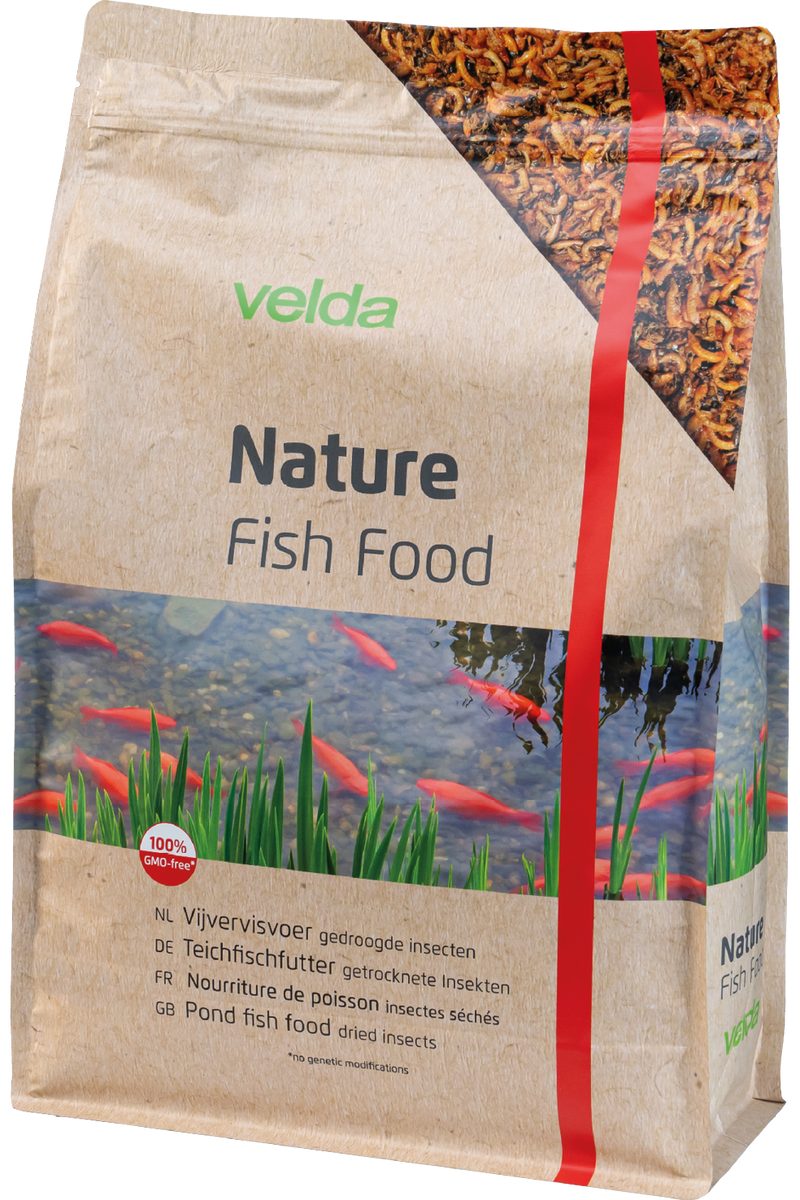 Velda Velda Nature Fish Food 5000 ml | Koivoer Basis, detailaanzicht Koivoer Basis