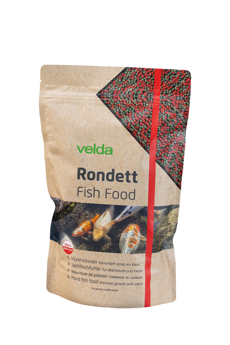 Velda Velda Rondett Fish Food 1000 ml | Koivoer Basis, detailaanzicht Koivoer Basis