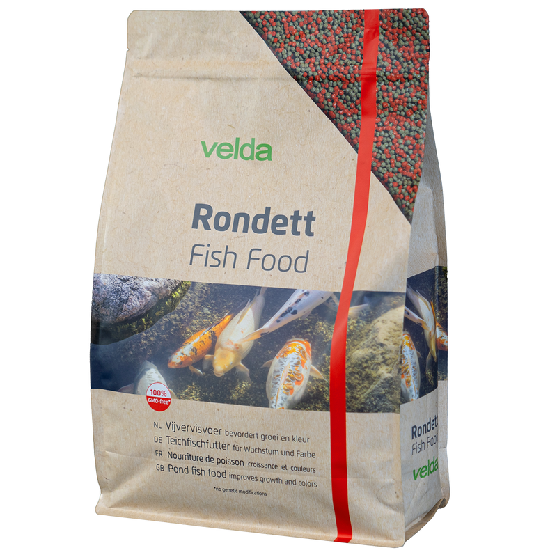 Velda Velda Rondett Fish Food 5000 ml | Koivoer Basis, detailaanzicht Koivoer Basis