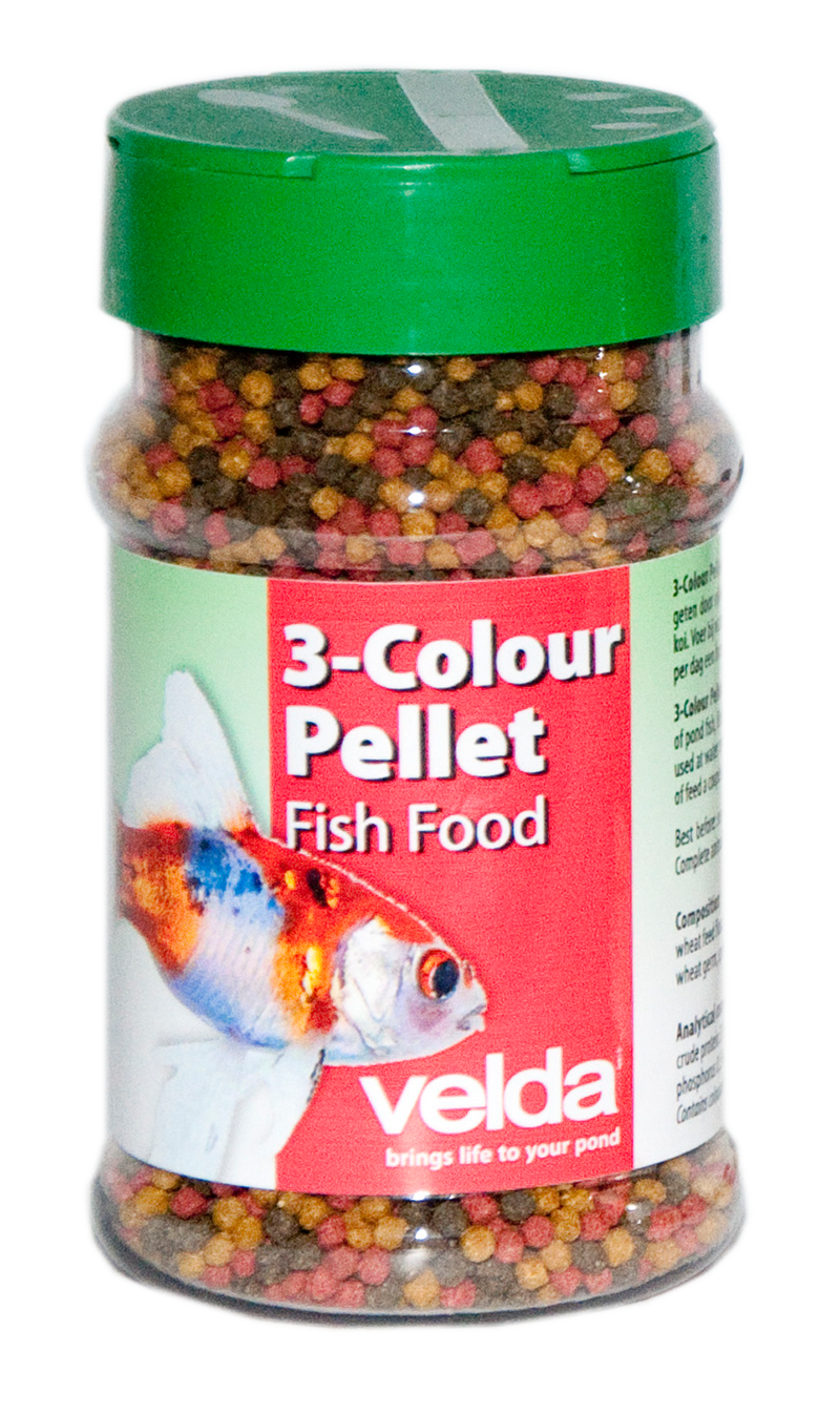Velda Velda Vi3-Colour Pellet - 330 ML | Koivoer Kleur, detailaanzicht Koivoer Kleur