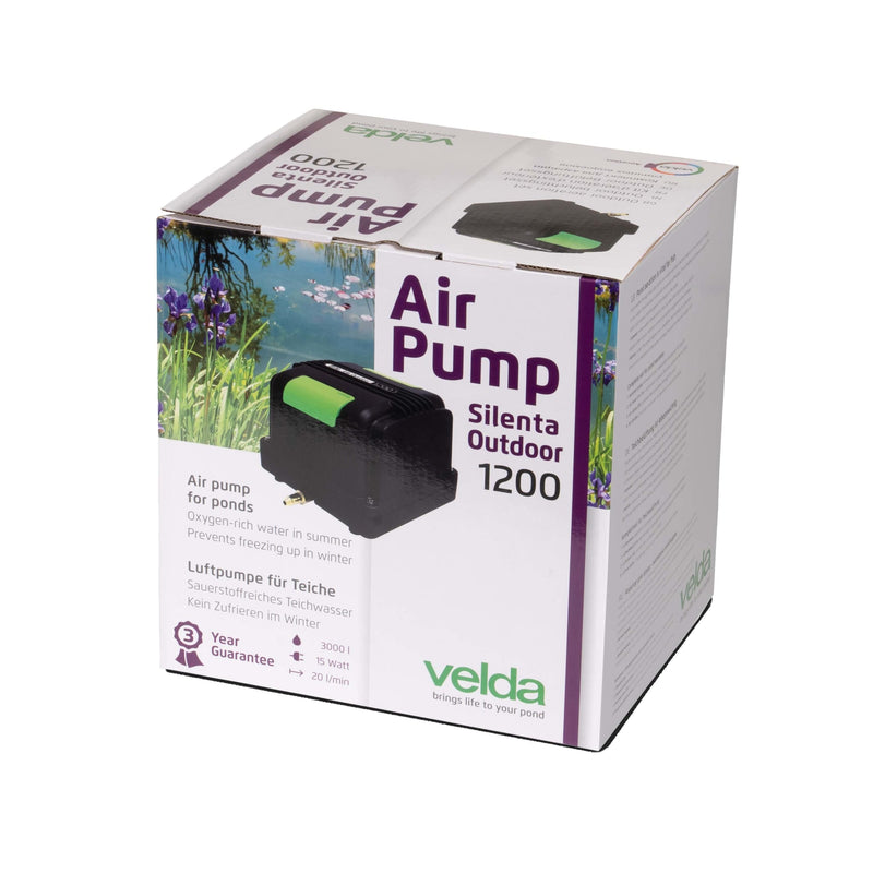 Velda Velda Luchtpomp Silenta Outdoor 1200 Pro set | Luchtpomp, Luchtpomp bij Vijvercentrum