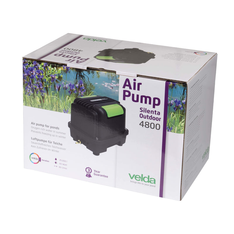 Velda Velda Luchtpomp Silenta Outdoor 4800 Pro set | Luchtpomp, detailaanzicht Luchtpomp