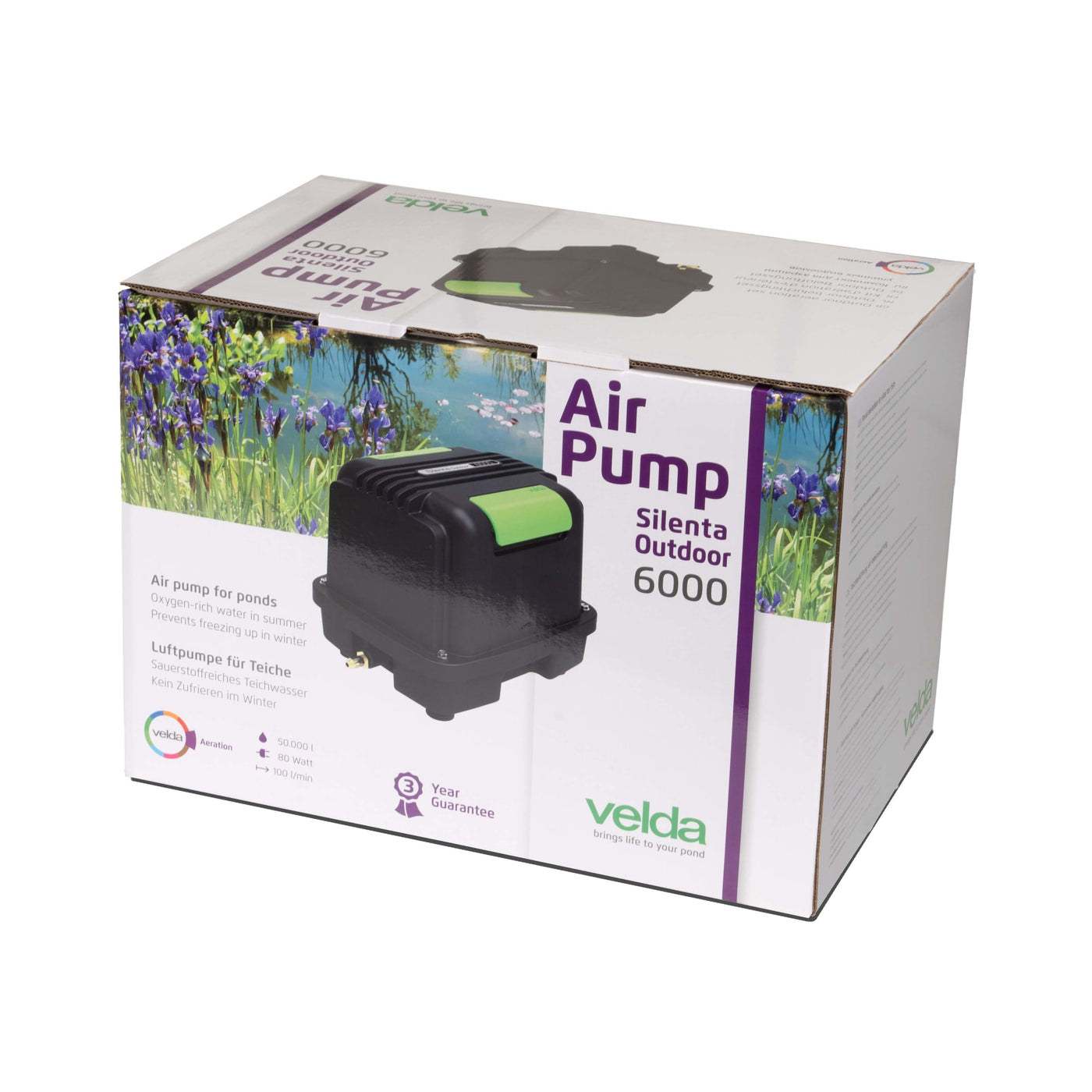 Velda Velda Luchtpomp Silenta Outdoor 6000 Pro set | Luchtpomp