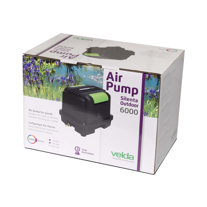 Velda Velda Luchtpomp Silenta Outdoor 6000 Pro set | Luchtpomp, detailaanzicht Luchtpomp