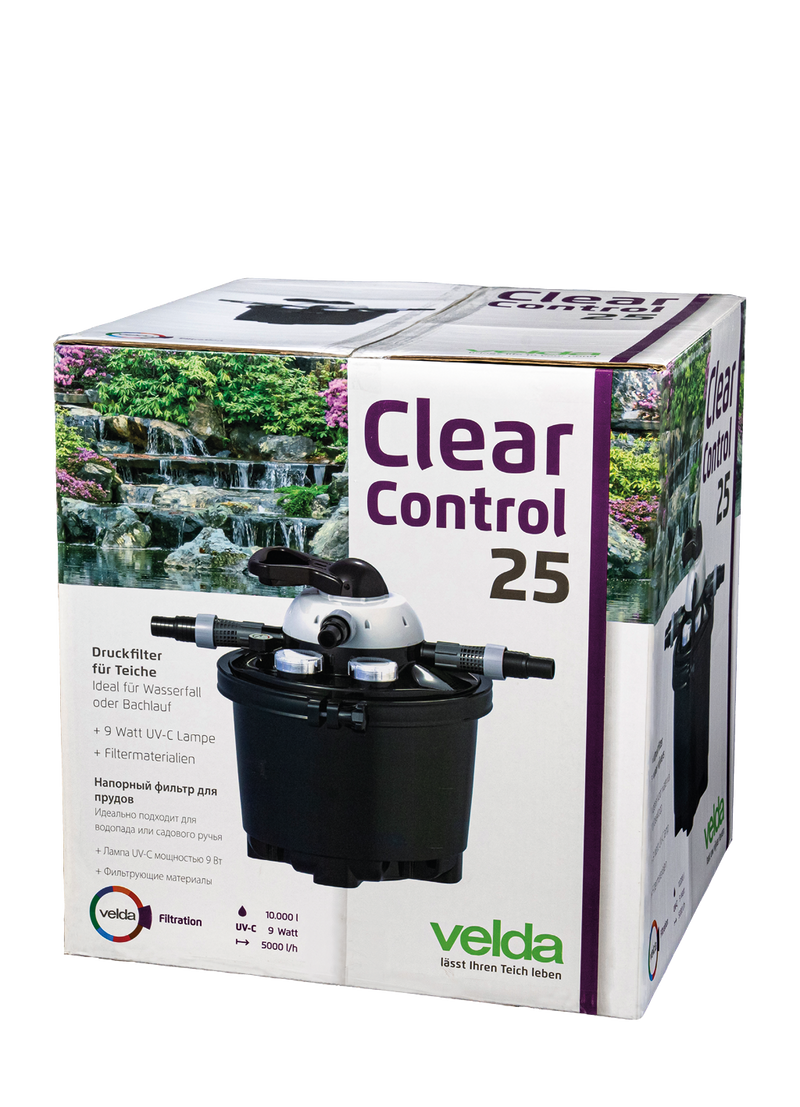 Velda Velda Clear Control 25 + UV-C 9 Watt | UV-C Unit, detailaanzicht UV-C Unit