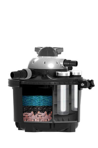 Doorsnede van Clear Control 25 met filtermedia en twee inbouwcompartimenten, miniatuur 3