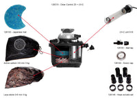 Onderdelenoverzicht Clear Control 25 met UV-C, filtermedia en slangtules, miniatuur 4