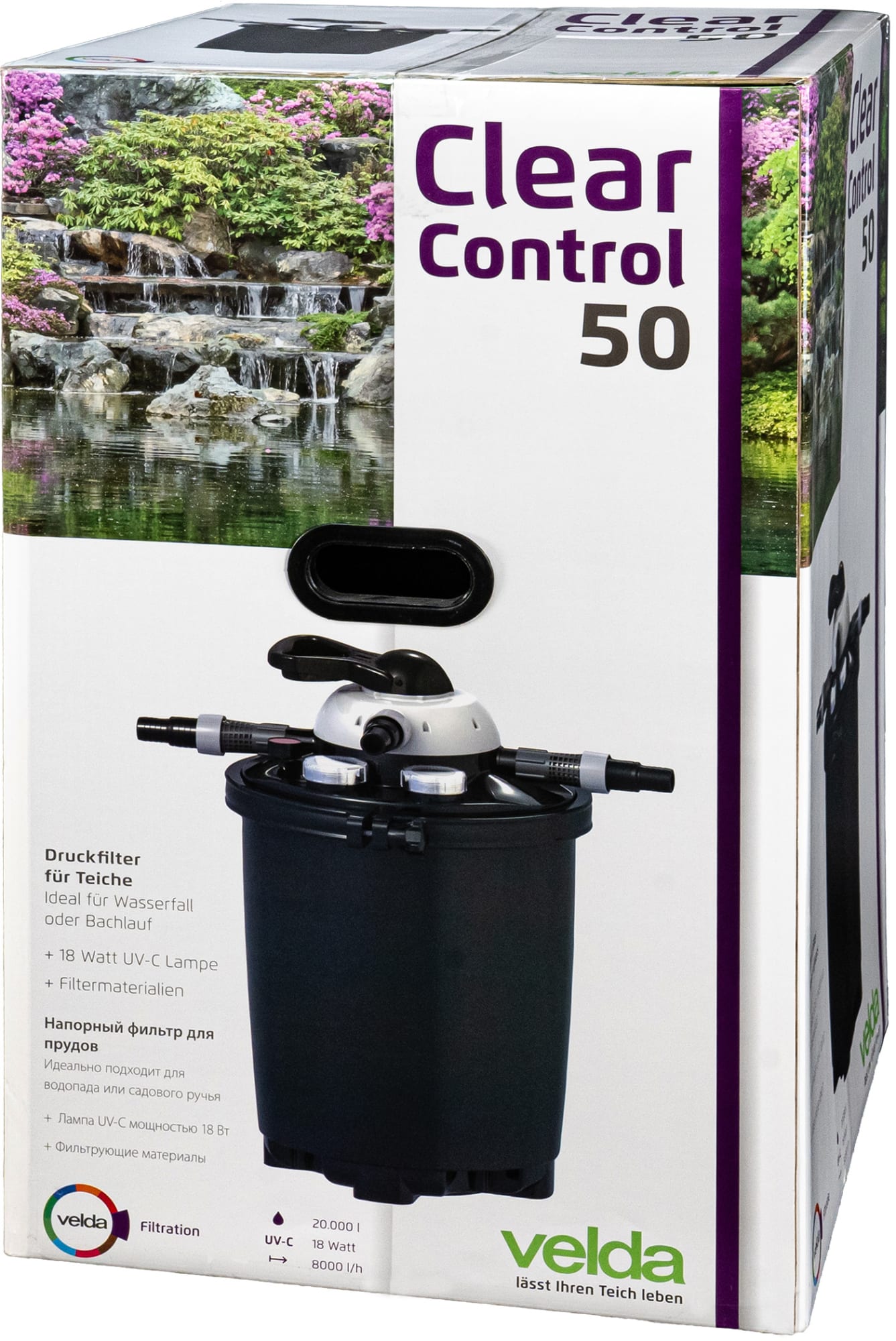 Velda Velda Clear Control 50 + UV-C 18 Watt | UV-C Unit