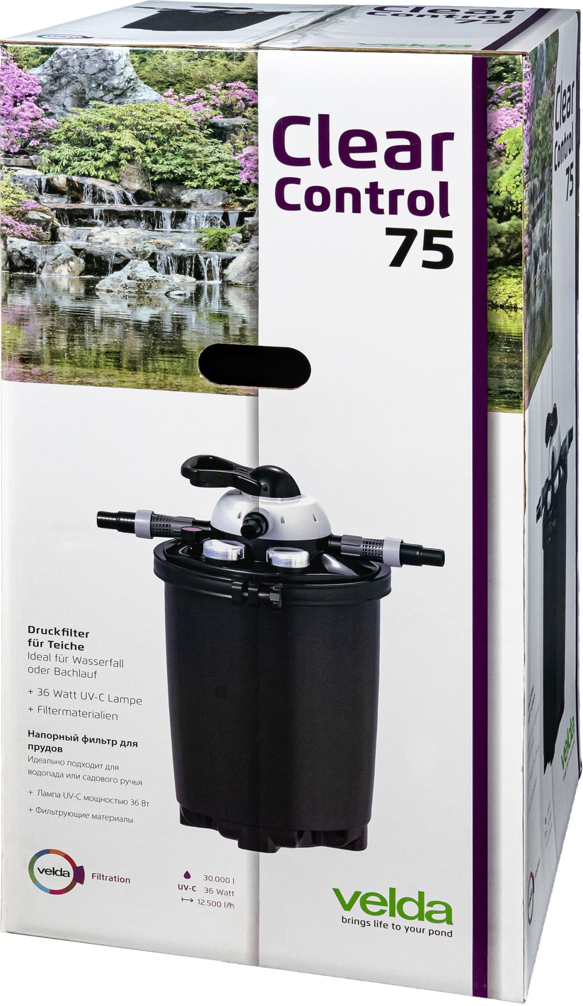 Velda Velda Clear Control 75 + UV-C Unit 36 Watt | UV-C Unit