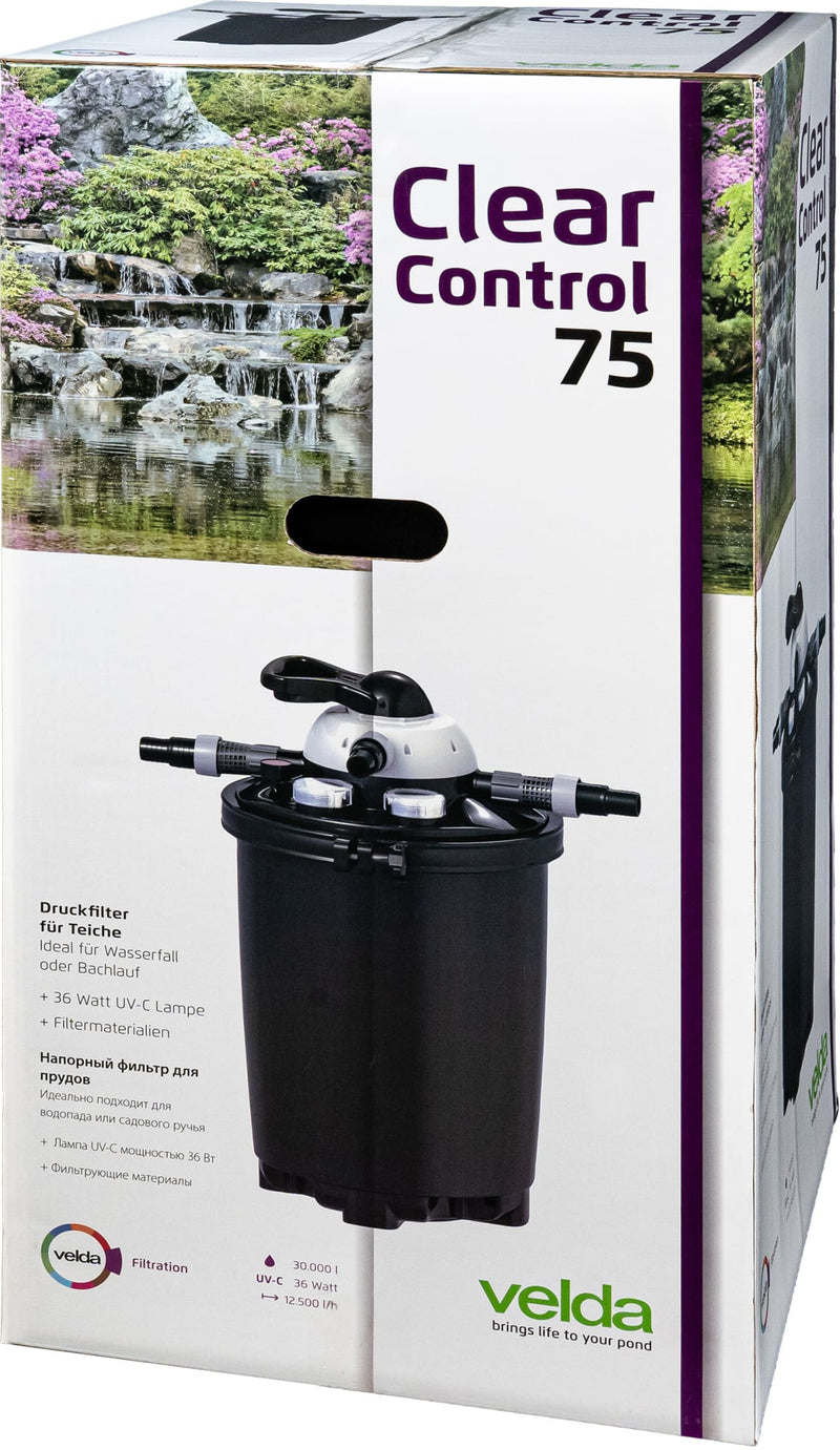 Velda Velda Clear Control 75 + UV-C Unit 36 Watt | UV-C Unit, afbeelding 3 Vijverfilter