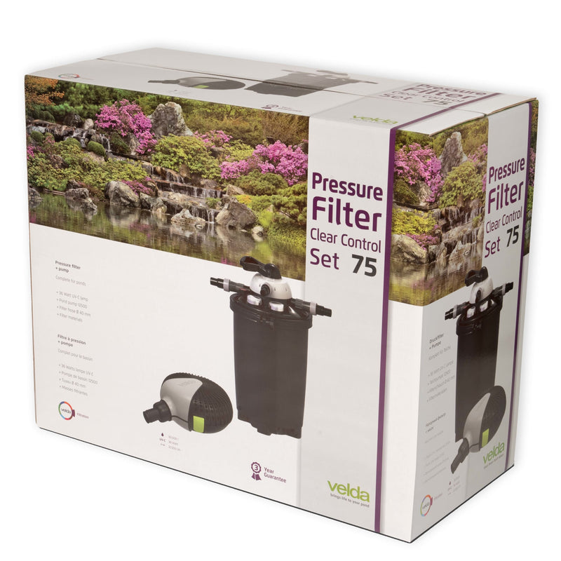 Velda Velda Clear Control 75 Set Tot 30.000 Liter Vijver | Filterp, afbeelding 4 Vijverfilter