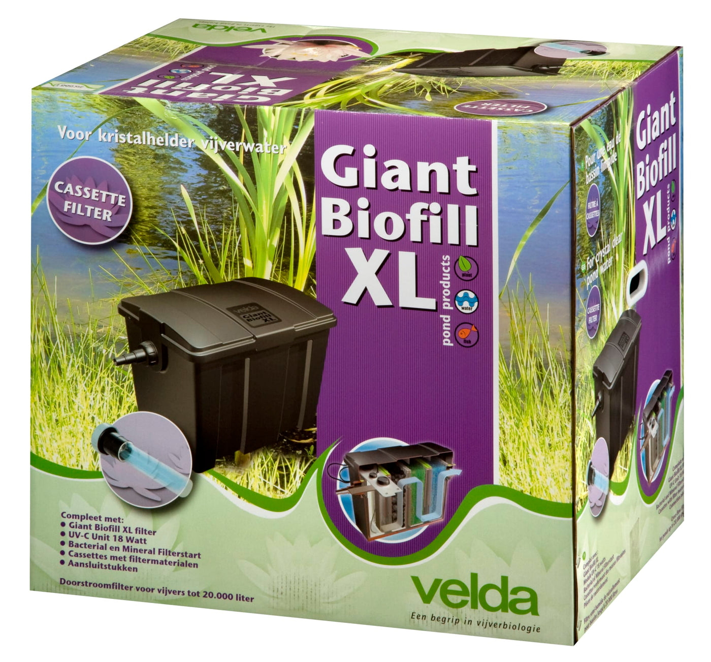 Velda Velda Giant Biofill XL + 18 Watt UVC | UV-C Unit
