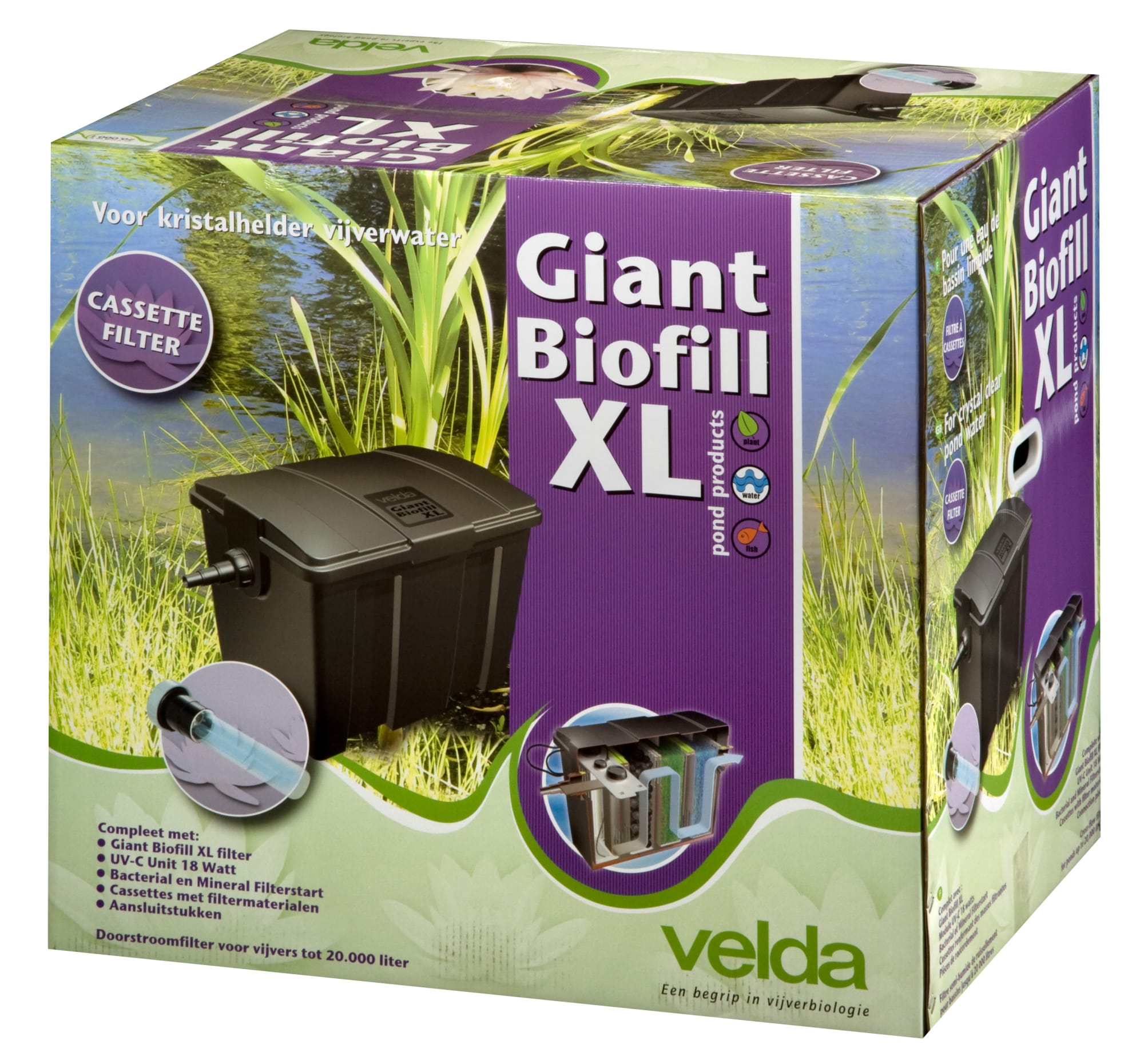 Velda Velda Giant Biofill XL + 18 Watt UVC | UV-C Unit
