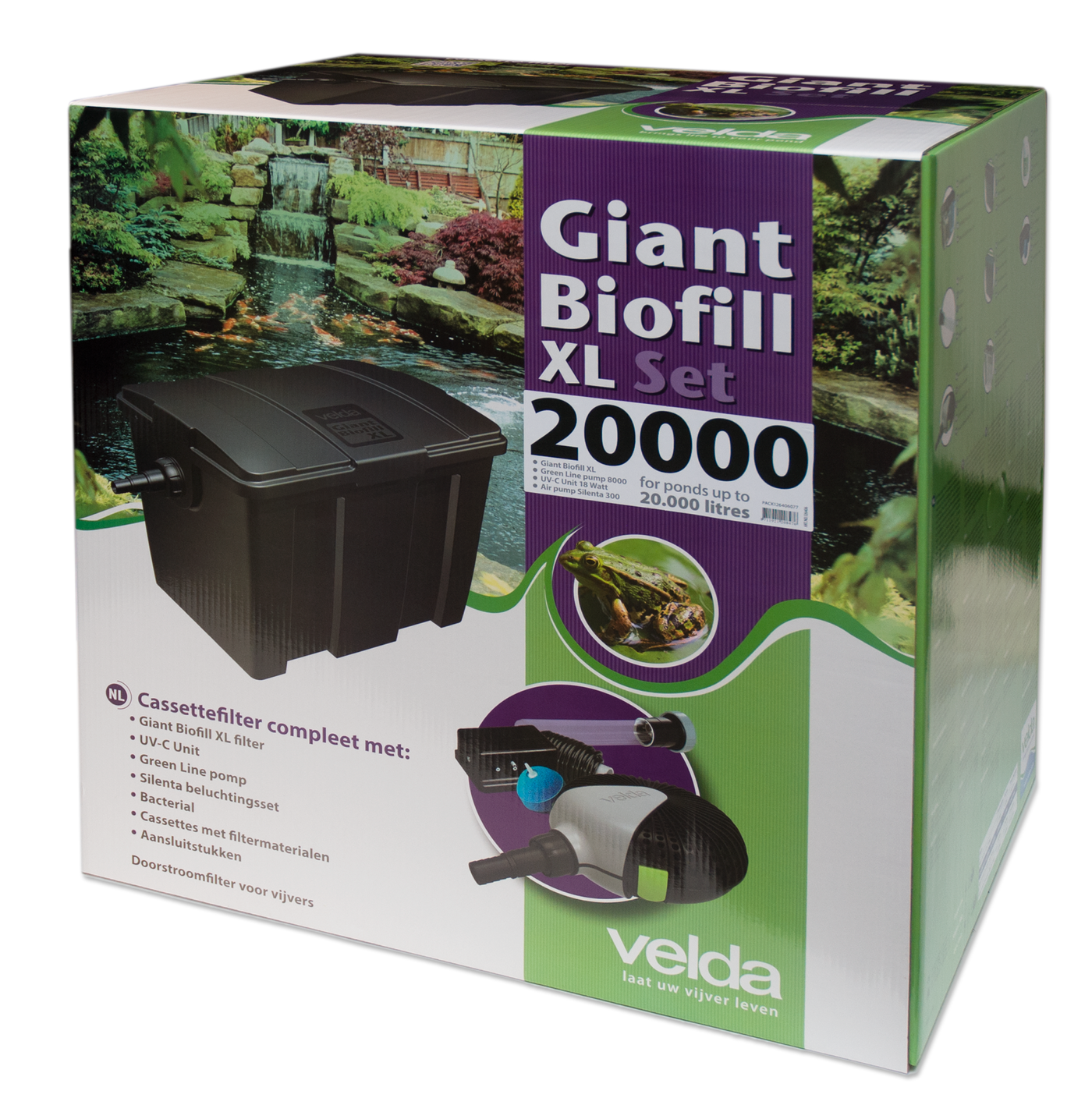 Velda Velda Giant Biofill XL Set 20000 - Vijverfilter | Filterpomp