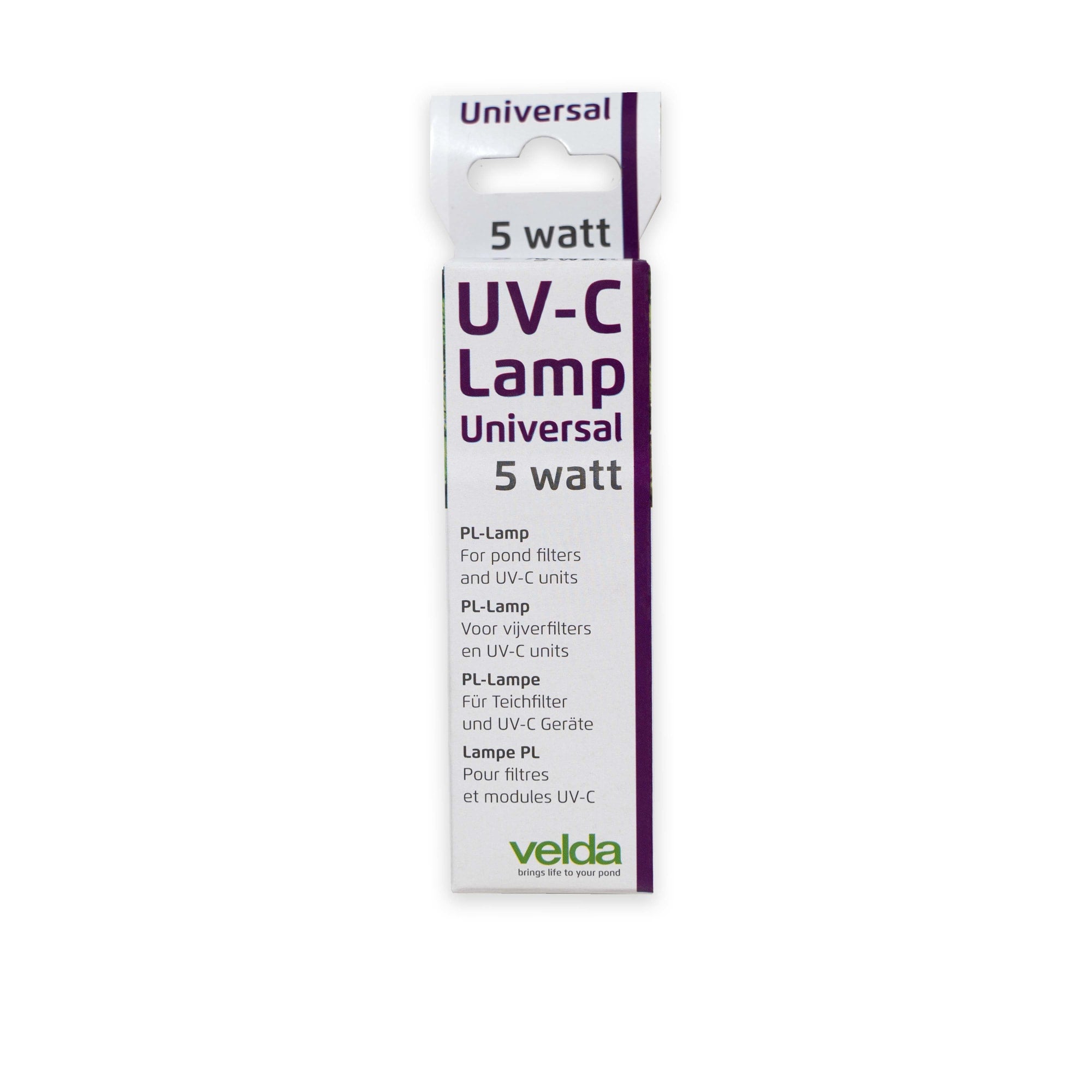Velda Velda UV-C PL losse lamp 5W (2-pins) | UV-C Vervangingslamp