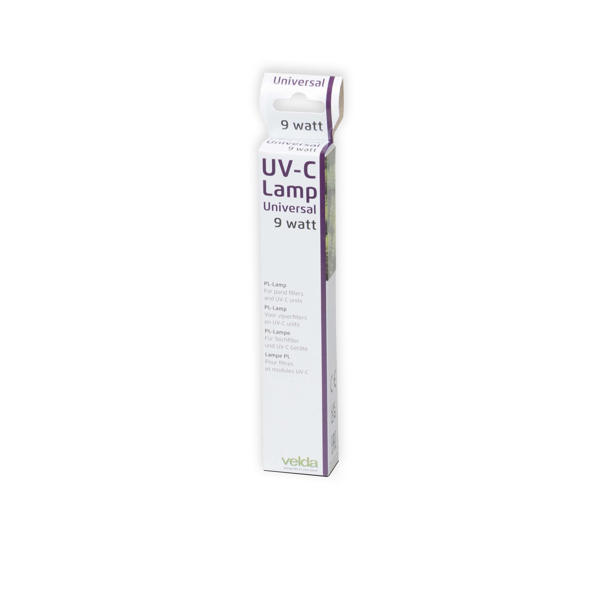Velda Velda UV-C PL losse lamp 9W (2-pins) | UV-C Vervangingslamp