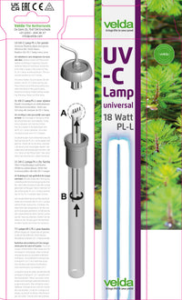 Velda Velda UV-C PL losse lamp 18W (4-pins) | UV-C Vervangingslamp, miniatuur 5