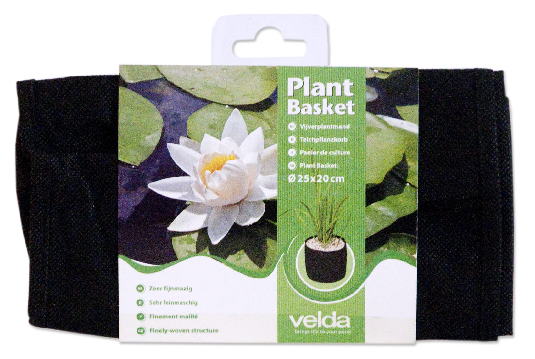 Velda Velda Plant Basket ro 25x20cm | Vijvermandje