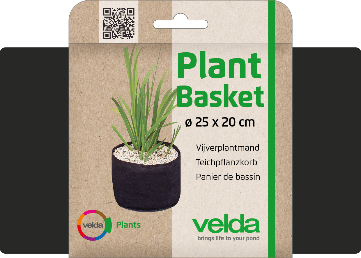 Velda Velda Plant Basket ro 25x20cm | Vijvermandje