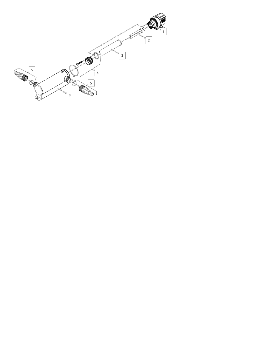 Oase slangtule Vitronic UVC 7/9/11W - slangaansluiting voor UV-C unit