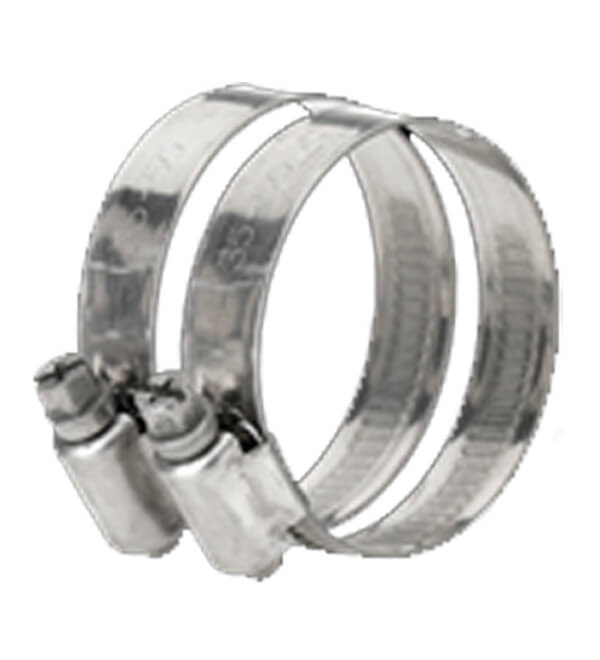 Oase RVS slangklem 32-38 mm (1¼" - 1½") - wormschroefklem voor vijverslangen