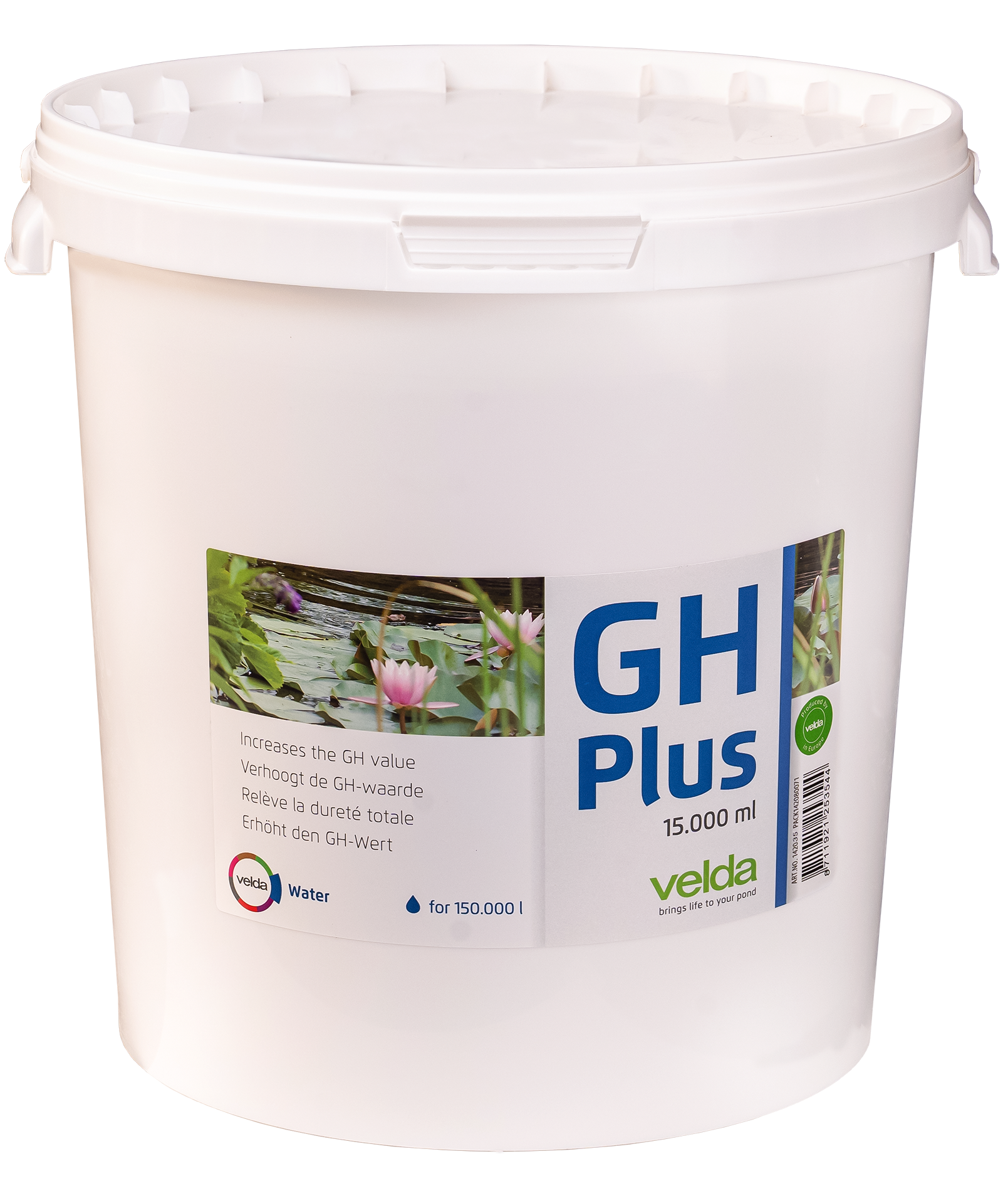 Velda Velda GH Plus 15 liter - totale hardheid verhogen in de vijv