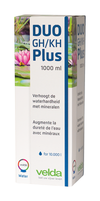 Velda Duo GH/KH Plus 1000 ml verpakking voor 10.000 liter vijverwater, miniatuur 1
