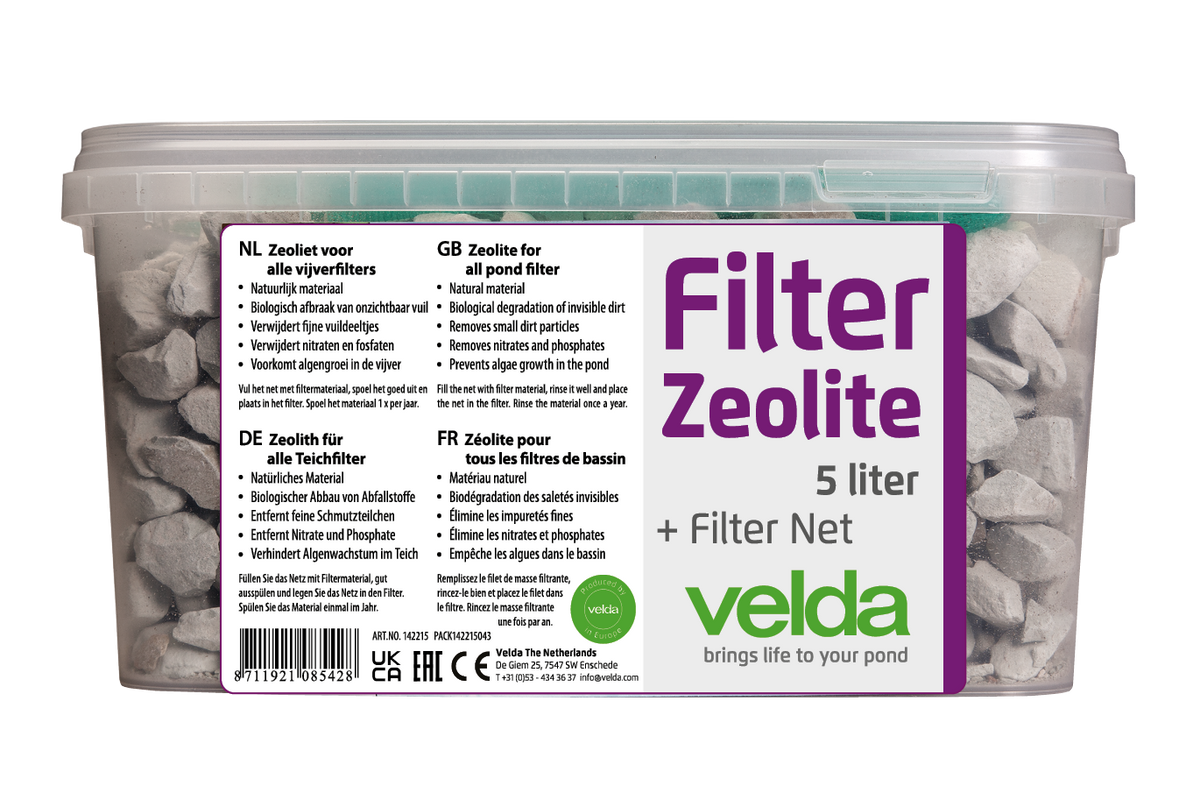 Vt Zeoliet Filtermateriaal Voor Vijvers - 5000 ml | Filtermater