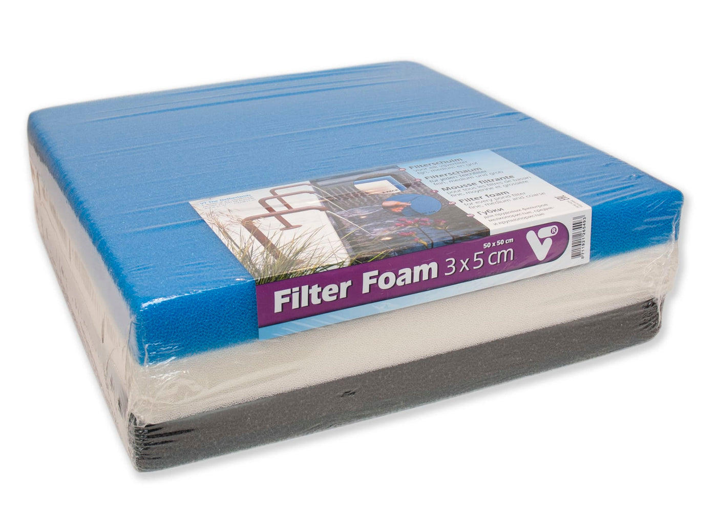 Velda Velda Filter Foam set 50x50x5cm 3st | Filtermedium