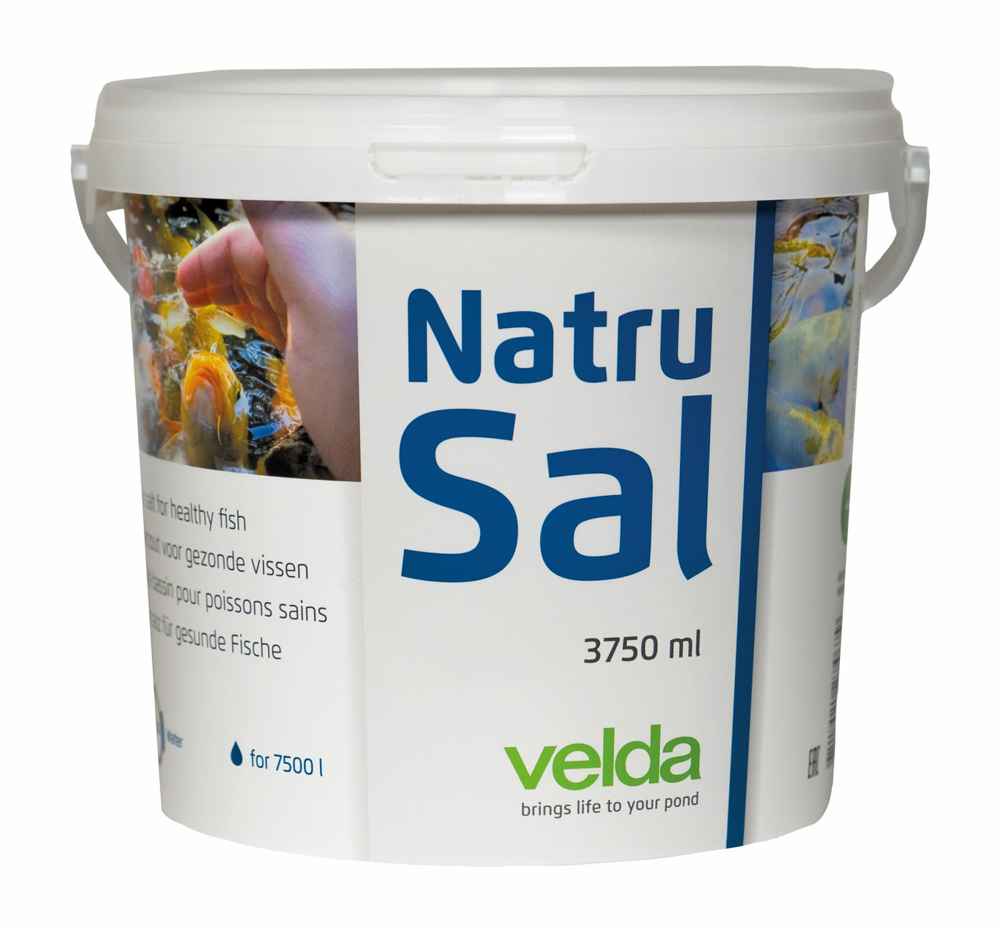 Velda Natru-Sal 3.750 ml vijverzout voor 7500 liter vijverwater