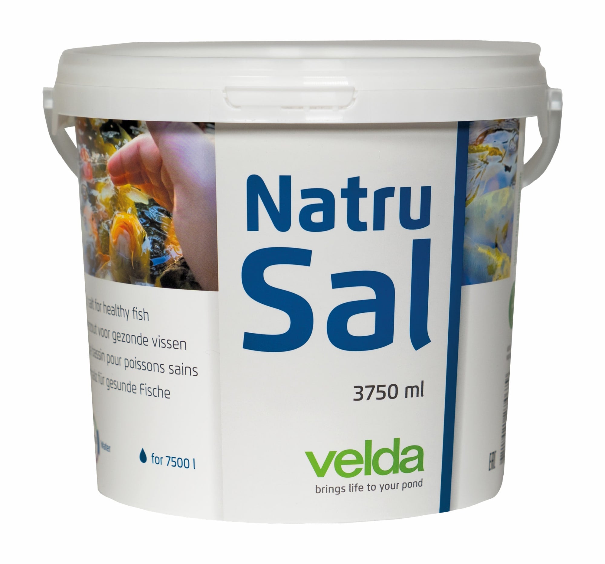 Velda Natru-Sal 3.750 ml vijverzout voor 7500 liter vijverwater