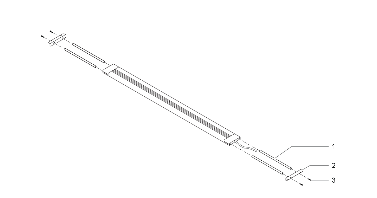 Oase Bevestigingsbeugel vlak HighLine LED - Montagebeugel aquariumverlichting