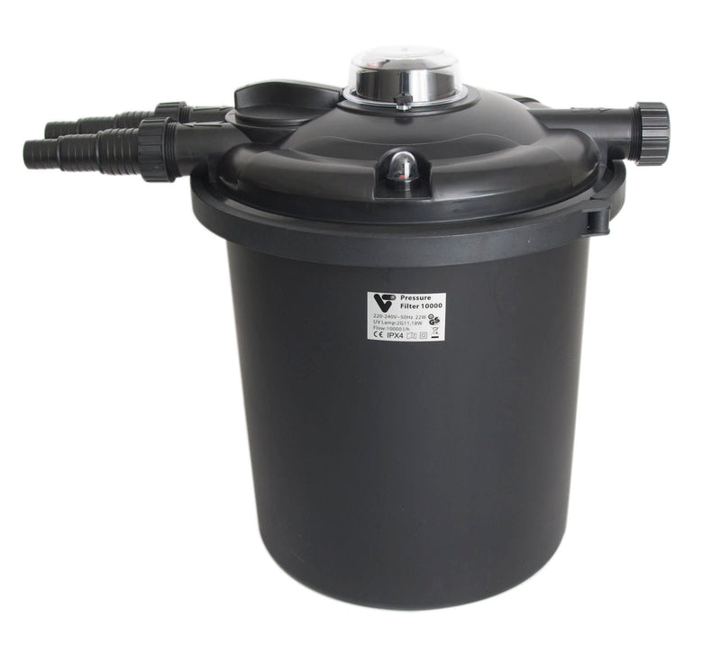 Vt Pressure Filter 10000 + 18 W UV-C Tot 10.000 Liter Vijver | , afbeelding 4 Vijverfilter