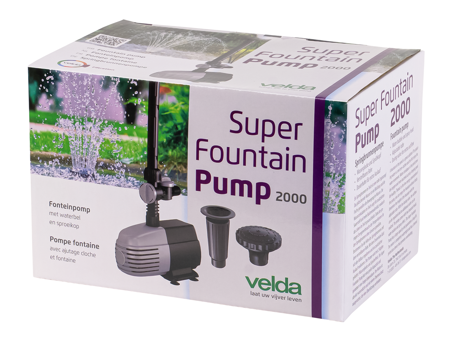 Vt Fonteinpomp 2000 liter | VijverCentrum
